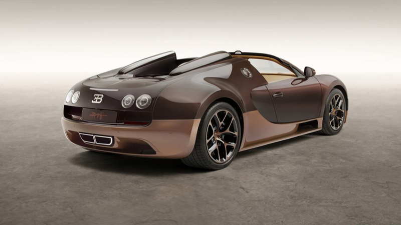 Illustration for article titled Brown Bugatti Veyron Rembrandt Edition Could Be None More Brown